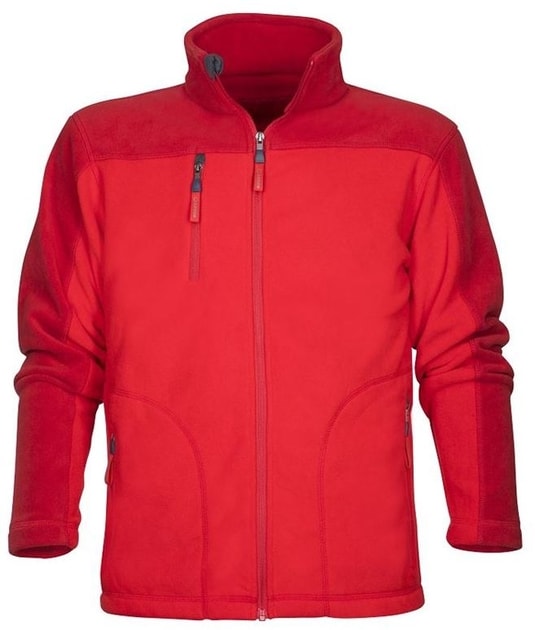 Melegítő felső fleece ARDON®MICHAEL férfi, piros