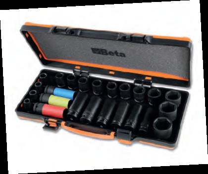 Gépi dugókulcs készlet fém dobozban Beta