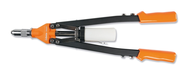 Erősített kétkezes szegecshúzó 5 darab tartalék betéttel Beta