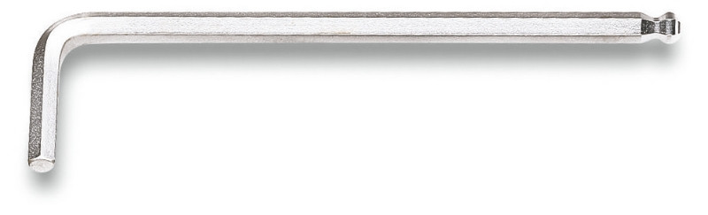 1,5 mm mm Hajlított gömbfejű imbuszkulcs, krómozott