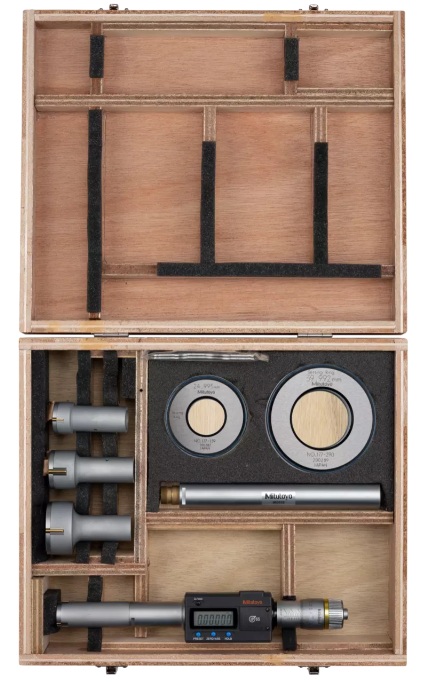 Mitutoyo furatmikrométer cserélhető betéttel a készlet