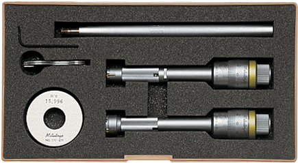 Hárompontos furatmikrométer készlet Mitutoyo